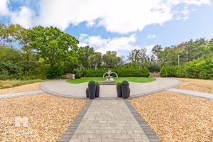 Driveway Entrance- click for photo gallery